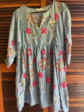 Beautiful embroidered dress